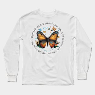 butterflies Long Sleeve T-Shirt